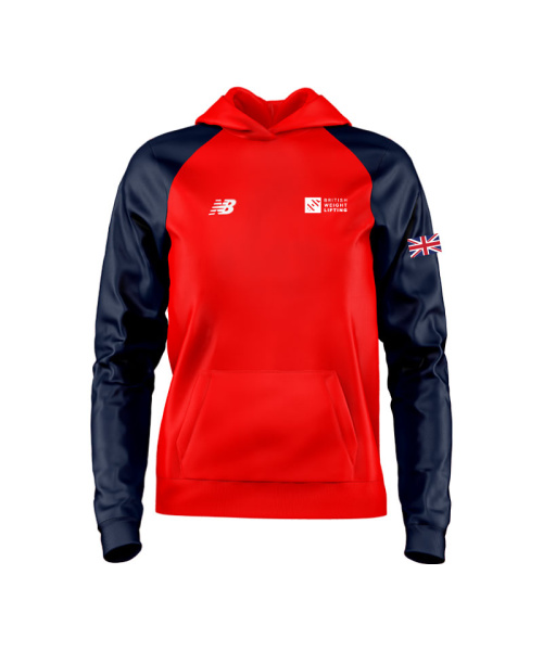 Mens Training Hoodie High Risk Red / Navy